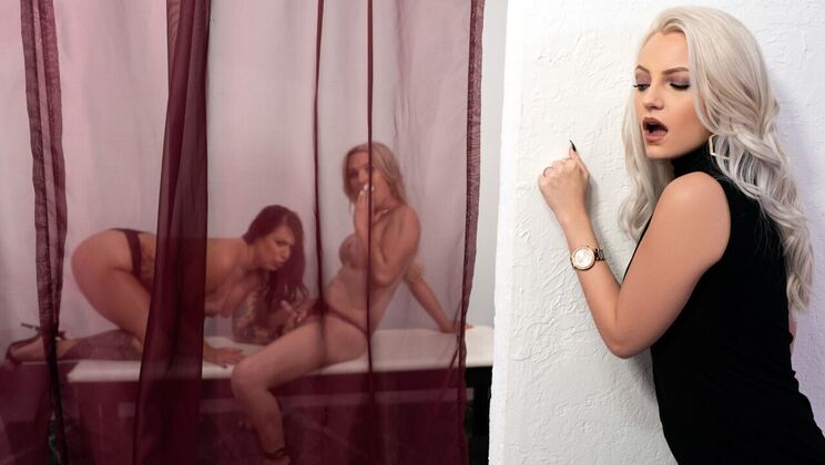 Change of Pace with Busty Blondes