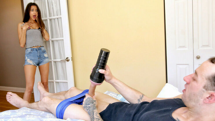 Step Brother Fucks Eliza Ibarra's Pussy Hard