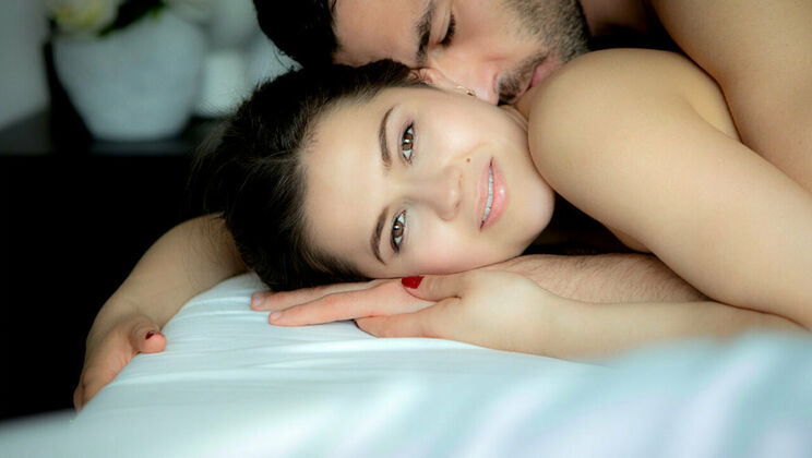 [SexArt] - Beautiful Sex with Brunette Serina - John Price - Serina Gomez