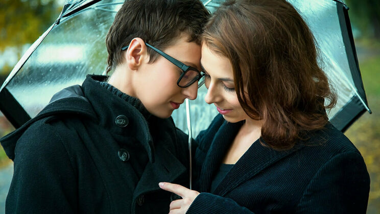 [SexArt] - Brunette Tattooed Babes in Lesbian Love