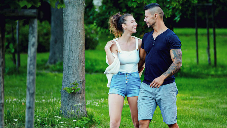 [SexArt] - Upskirt View of Emylia Argan's Panties