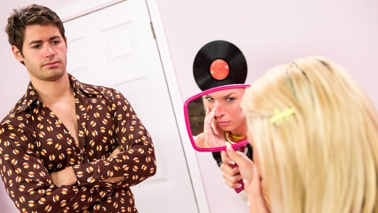 Gio's Big Cock Anal Fucks Blonde MILF