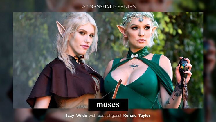 [AdultTime] - Tattooed MILF Izzy Wilde Gets Fucked - Kenzie Taylor - Izzy Wilde