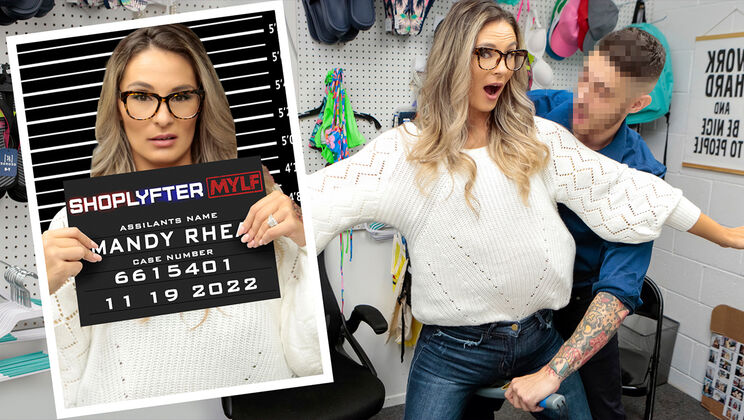 [ShopLyfterMYLF] - Stepson Discovers Stepmom's Naughty Secret - Billy Boston - Mandy Rhea