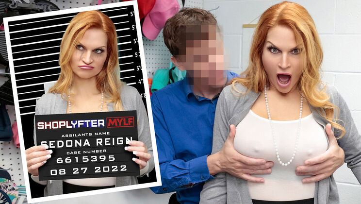 [ShopLyfterMYLF] - Rion King Fucks a Cheating Karen - Rion King - Sedona Reign