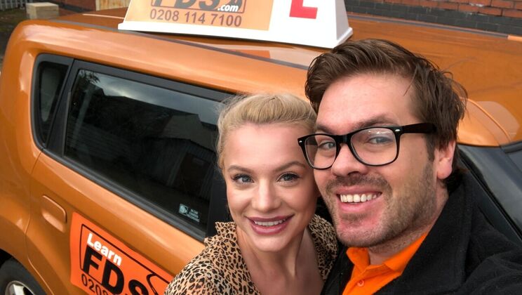 [FakeDrivingSchool] - Short-Haired European Girl Loves Doggystyle - Ryan Ryder - Elizabeth Romanova