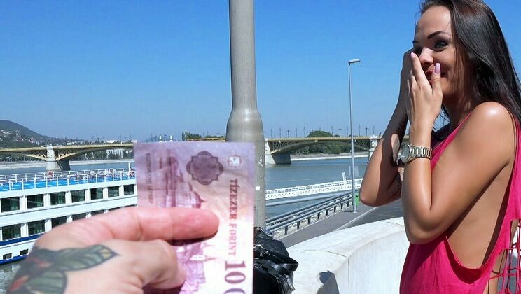  Hungarian Anita Berlusconi in Forest Sex 