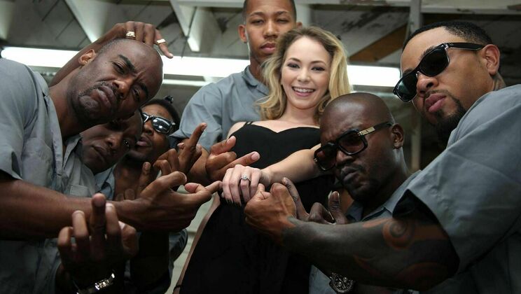 [BlacksonBlondes] - Double Penetration for Angel Smalls