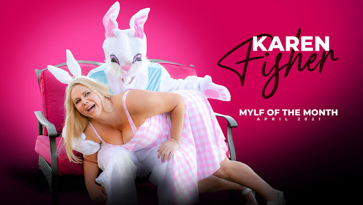 [MylfOfTheMonth] - Cumming on Easter Bunny