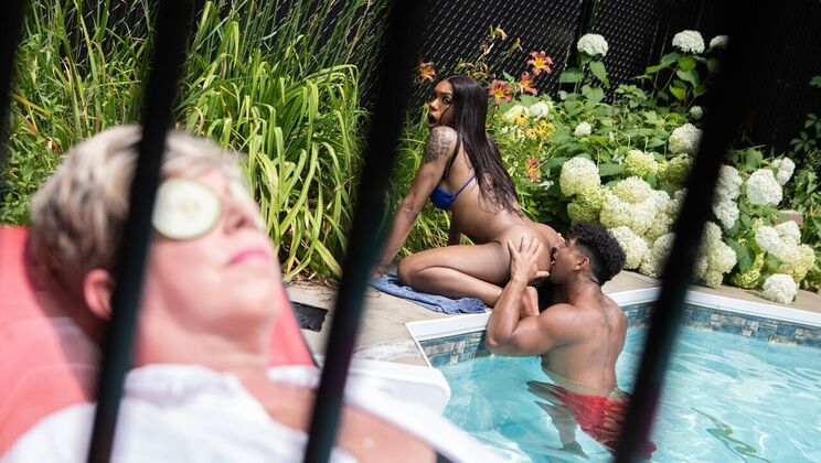 [TransAngels] - Big Tits and Ass in Bikini Part 2 - Leilani Li - Kenzo Alvarez