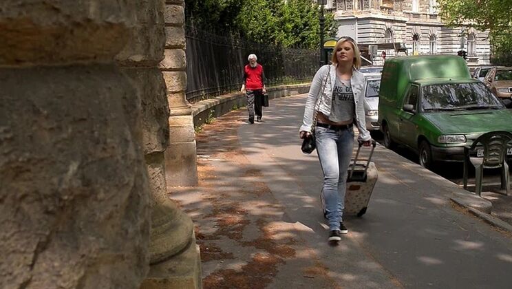 Anal Sex with Blonde Tourist Angel Black Until Orgasm