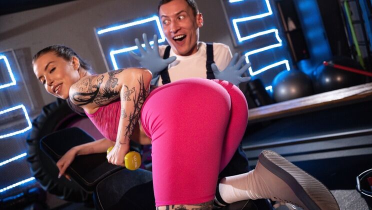 After Hours Sex with Brunette Babe