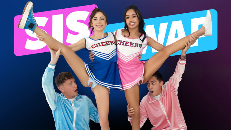 [SisSwap] - Cheerleaders' Secret Plan - Rion King - Juan Loco - Dani Blu - Jade Kimiko