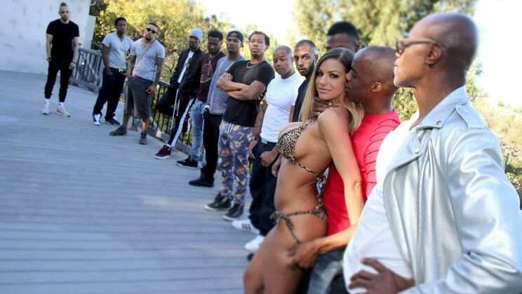 [InterracialBlowbang] - Facial Cumshot on Brooklyn Chase's Big Boobs - Brooklyn Chase - Ricky Johnson - Eddie Jaye - Donny Sins - Sean Michaels - Jax Slayher - Slim Poke - Jack Blaque - John Long - Dirk Huge - Chris Cock - Derek Davis - Jordan Striker