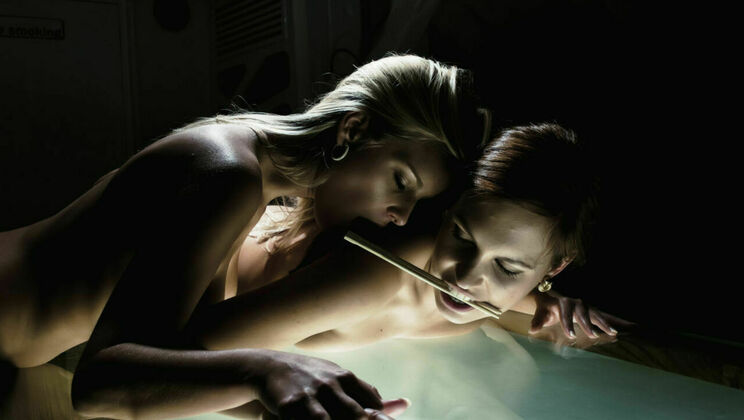 [SexArt] - Lesbian Sex in Darkness (2014) - Jenny Appach - Miela A