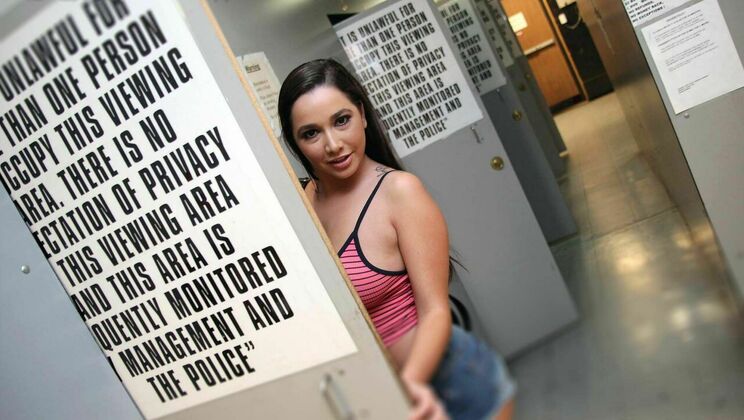 Hairy Brunette Karlee Grey with Big Tits Fucks Hard