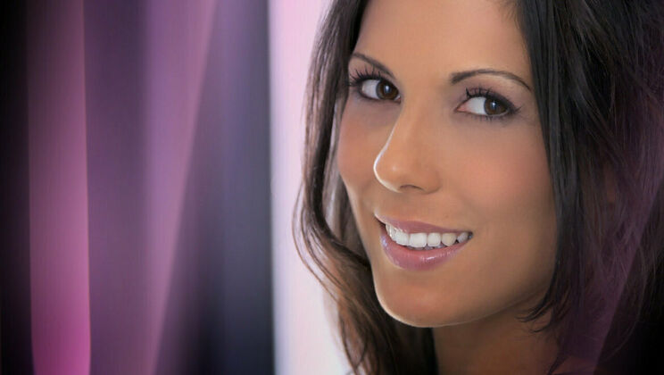 [SexArt] - Thong and Nipples: Brunette Masturbation - Alexa Tomas