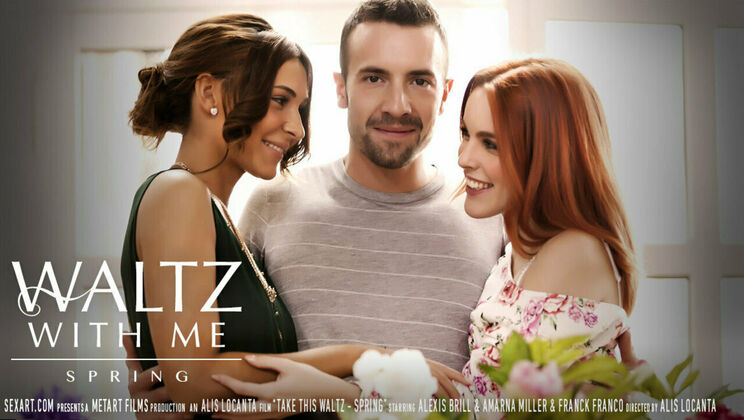 [SexArt] - Lesbian Kiss and Touch - With Amarna Miller - Taylor Sands - Juan Lucho - Alexis Brill - Franck Franco - Amarna Miller