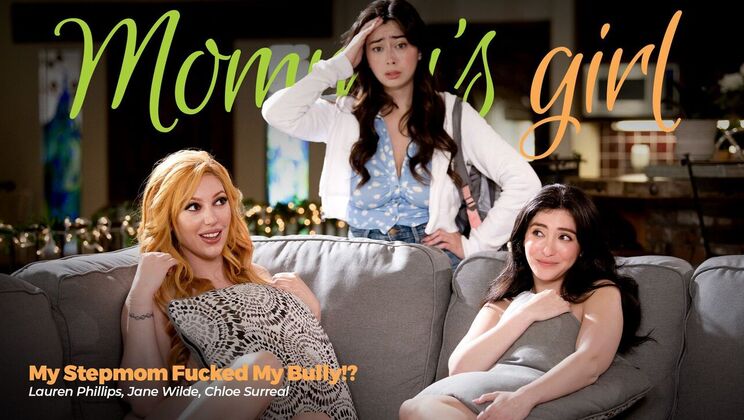 [Girlsway] - Stepmom and Bully Double Team Stepdaughter – Hardcore Threesome