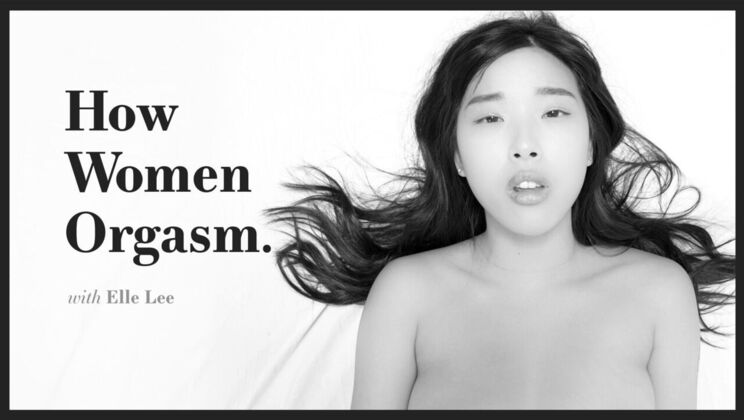 [AdultTimePilots] - Brunette Elle Lee's Natural Tits Bounce - Elle Lee