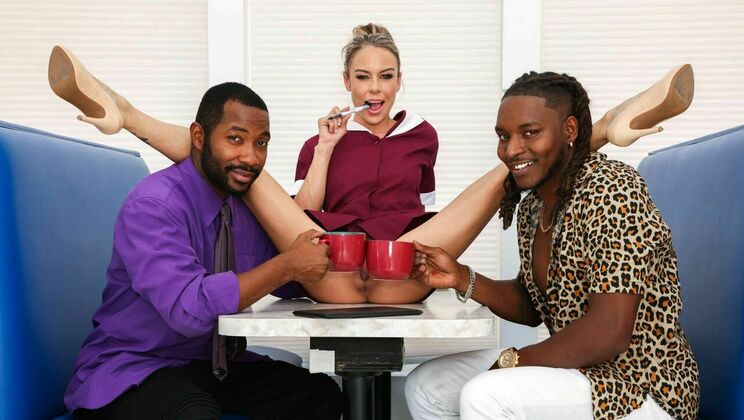 [BlacksonBlondes] - Tee Reel's Big Cock in Summer Vixen's Pussy - Tee Reel - Summer Vixen - Goldey