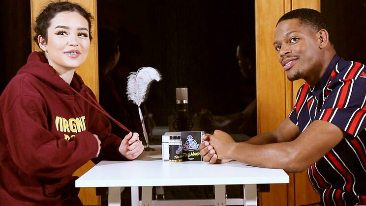 [HotGuysFuck] - Russel West and Leah Rodriguez - Latina Interview Part 1 - Leah Rodriguez - Russel West