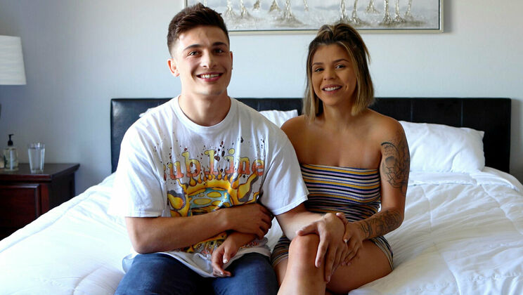 [HotGuysFuck] - Hot Pre-Fuck Interview with Chase Arcangel & Meghan Taylor - Meghan Taylor - Chase Arcangel