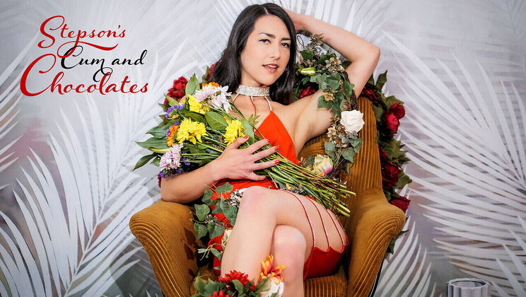 [BrattyMILF] - Long Hair MILF Gives Hot Blowjob to Stepboy - Jay Romero - Isabel Love