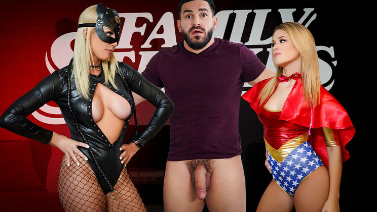 [FamilyStrokes] - Stepdad’s Secret Lust with Madison Blaze & Ashley Alexander - Peter Green - Madison Blaze - Ashley Alexander