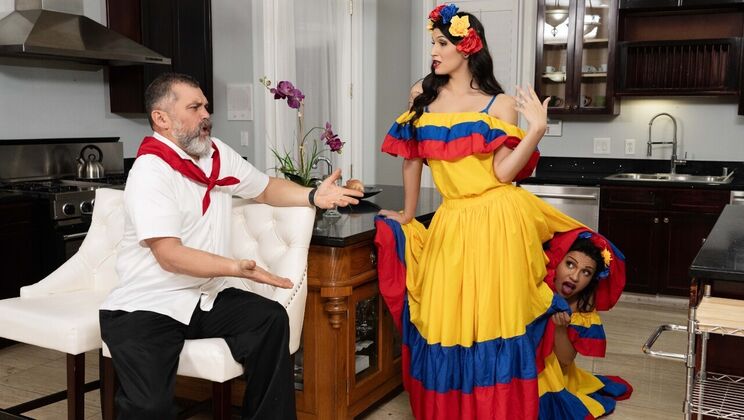 [TransAngels] - Tattooed Shemales in High Heels Get Raunchy - Jessy Dubai - Zariah Aura