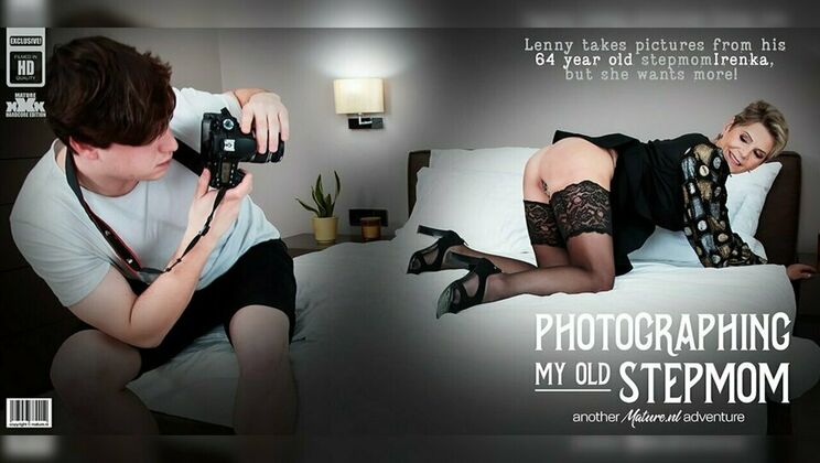 [Mature.nl] - Blonde Cougar Seduces Teen Stepson for Hardcore Sex