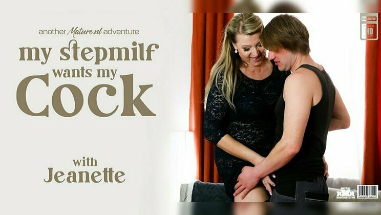 [Mature.nl] - Mature blonde milf dominates young toyboy in doggystyle