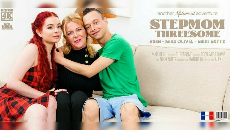 [Mature.nl] - Teen Miss Olivia and Stepmom Eden in a Naughty Threesome - Nikki Nuttz - Miss Olivia - Eden (EU)
