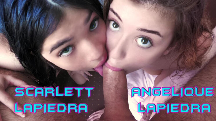 Scarlett & Angelique Lapiedra: Licking and Anal