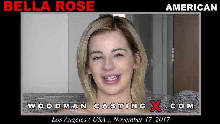 [WoodmanCasting] - Stunning Blonde Bella Rose Ass - Bella Rose