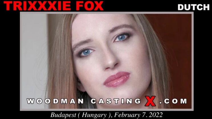 [WoodmanCasting] - Trixxxie Fox's Small Tits Bounce During DP