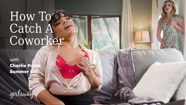 [Girlsway] - Grab the Blonde Office Beauty - Charlie Forde - Summer Col