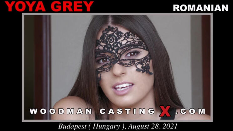 [WoodmanCasting] - Yoya Grey Casting - Tattooed and Shaved - Yoya Grey