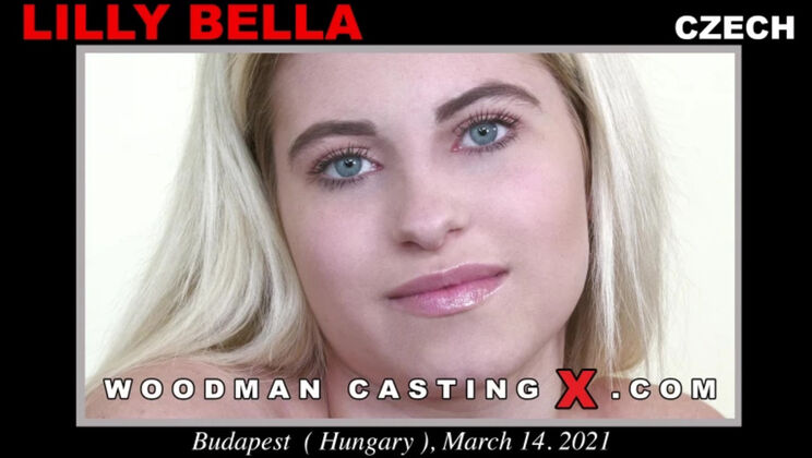 [WoodmanCasting] - Cum-Filled Petite Blonde: Lilly Bella's Performance - Lilly Bella