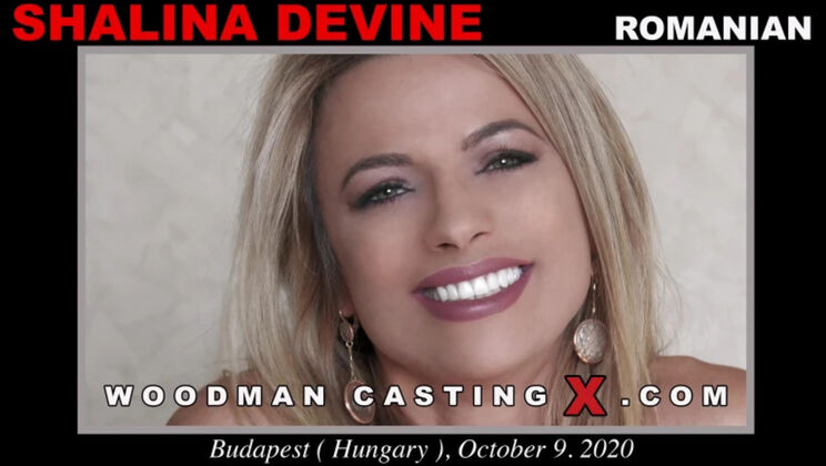 [WoodmanCasting] - Shalina Devine's Casting with Blowjob and Cumshot