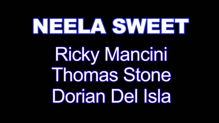 Neela Sweet gaped after rough group sex with 3 guys