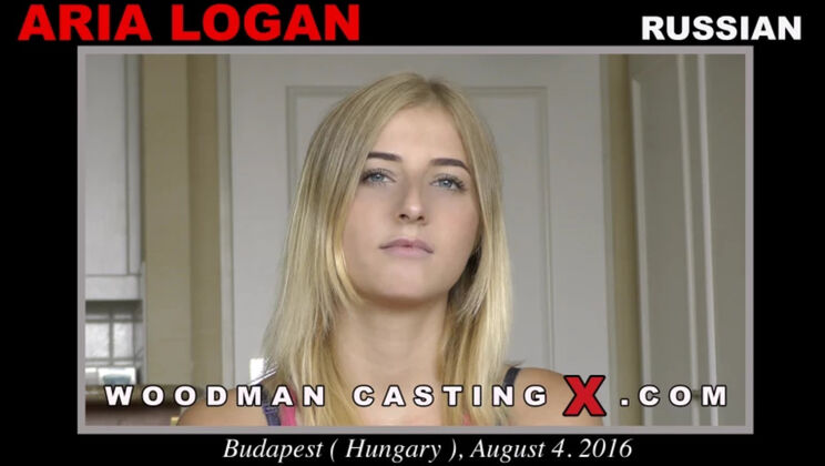 [WoodmanCasting] - Aria Logan's Gaping Anal Experience - Aria Logan