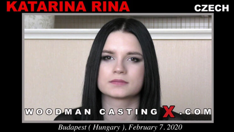 [WoodmanCasting] - Shaved Pussy Katarina Rina in Hotel - Katarina Rina