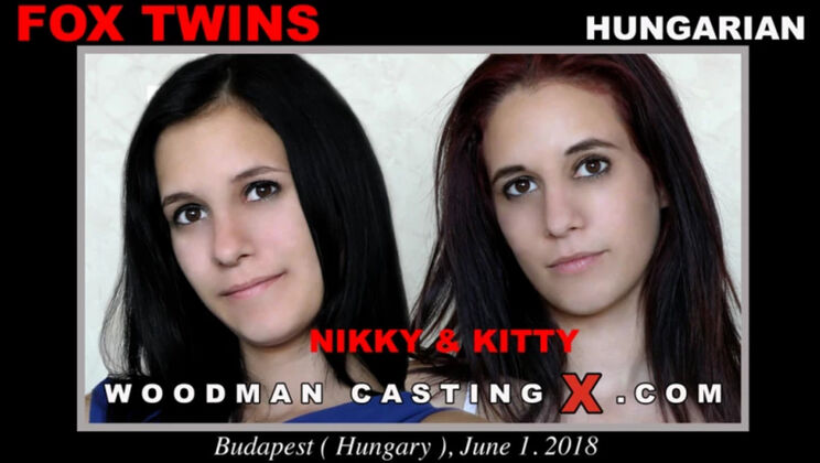 [WoodmanCasting] - Twin Domination: Hardcore Hotel Experience - Fox Twins