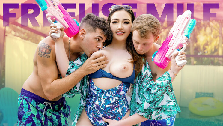 [FreeUseMilf] - MILF Cassie Lenoir In A FreeUse Threesome