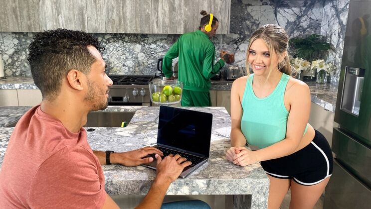 [CrazyCollegeGFs] - Big Boobs Kitchen Cheater - Alex Jones - Angie Faith