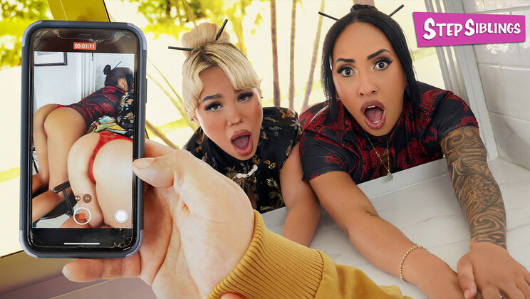 Interracial Threesome: Thong and All