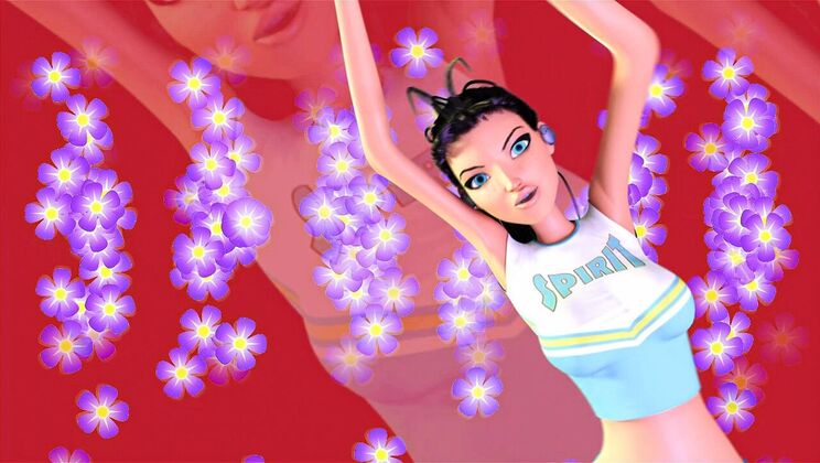 Solo Portentia: Big Tits Uniform Girl Dances