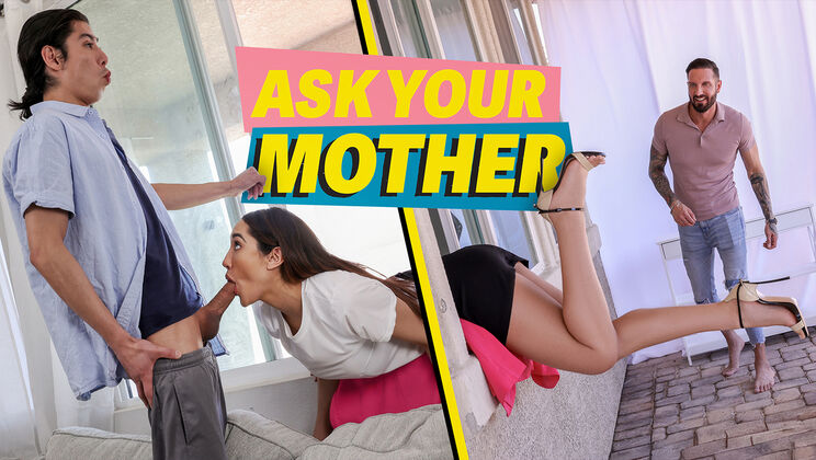[AskYourMother] - Chloe Amour Older Woman Dominated by Young Studs in MMF - Chloe Amour - Quinton James - David Lee