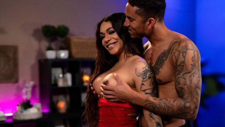 [TransSensual] - Latina TS Eva Maxim Gets Fingered Before Hard Fuck - Eva Maxim - Axel Greene